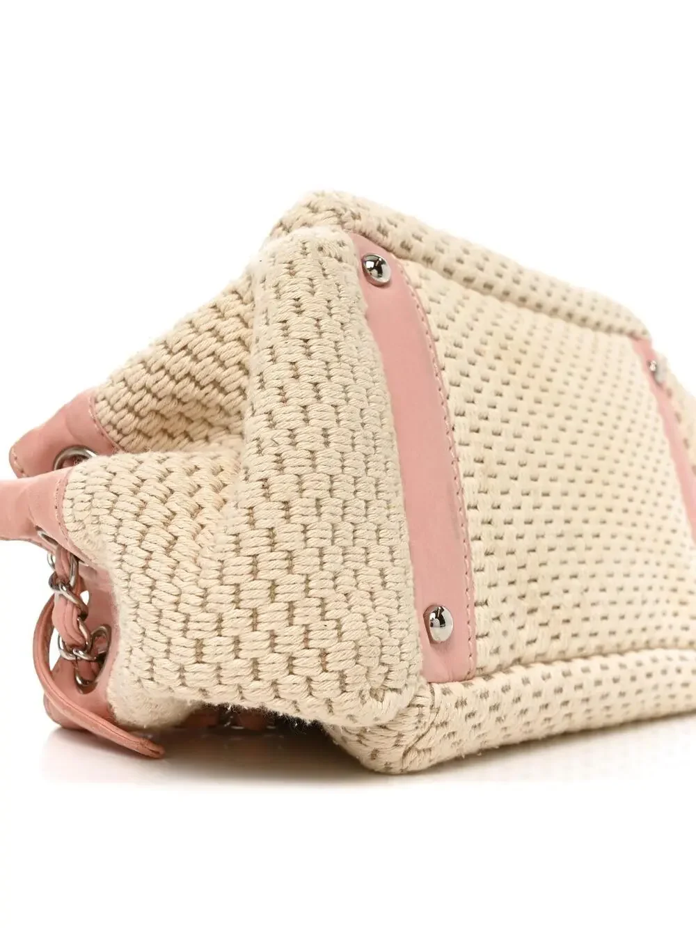 Chanel Canvas Woven Lambskin Lax #339576C10B